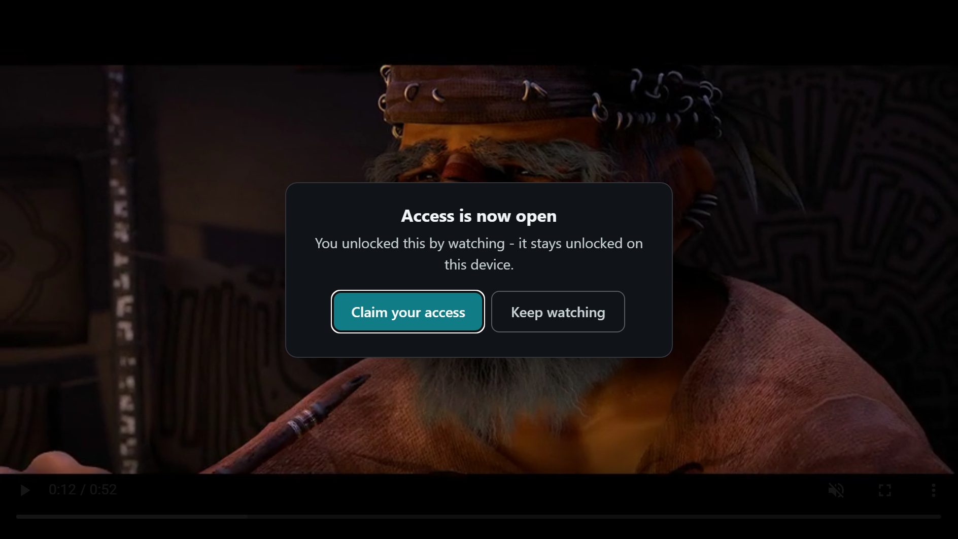 Replay gate overlay on a video